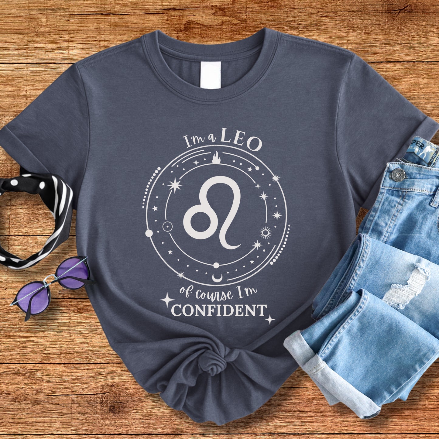 Confident Leo Tee