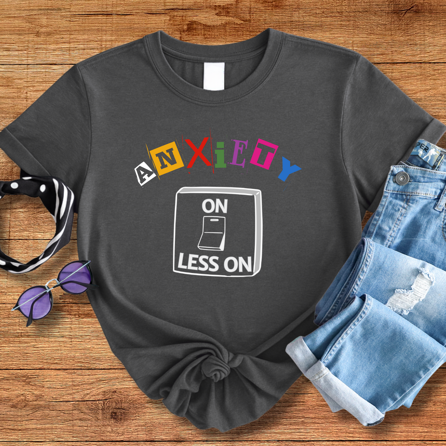 Anxiety On/Less On Tee