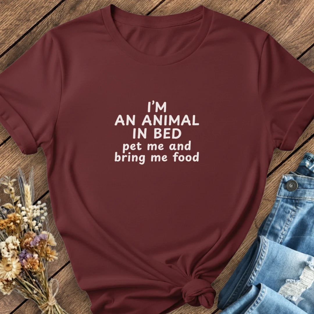 Animal In Bed Tee