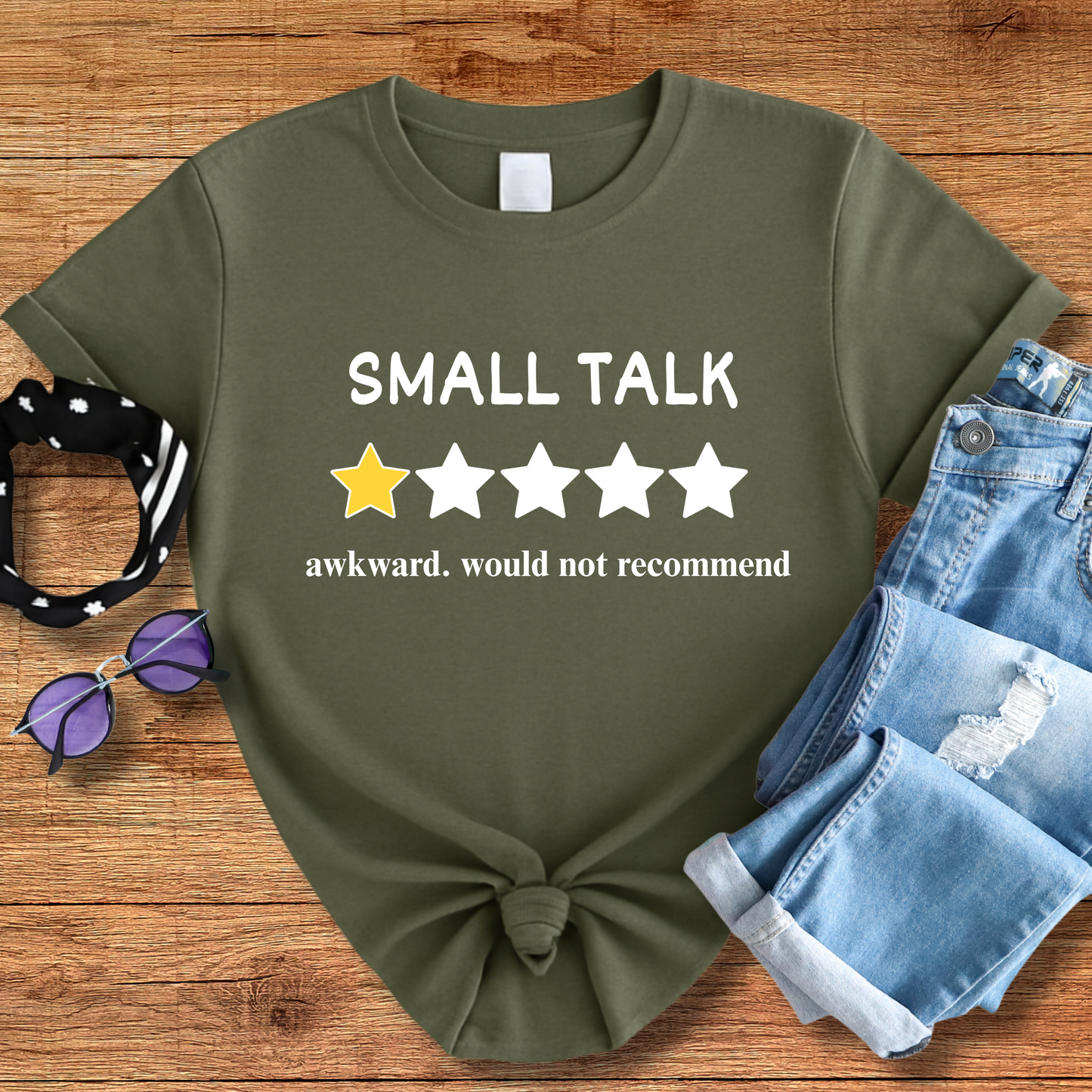 Small Talk Tee