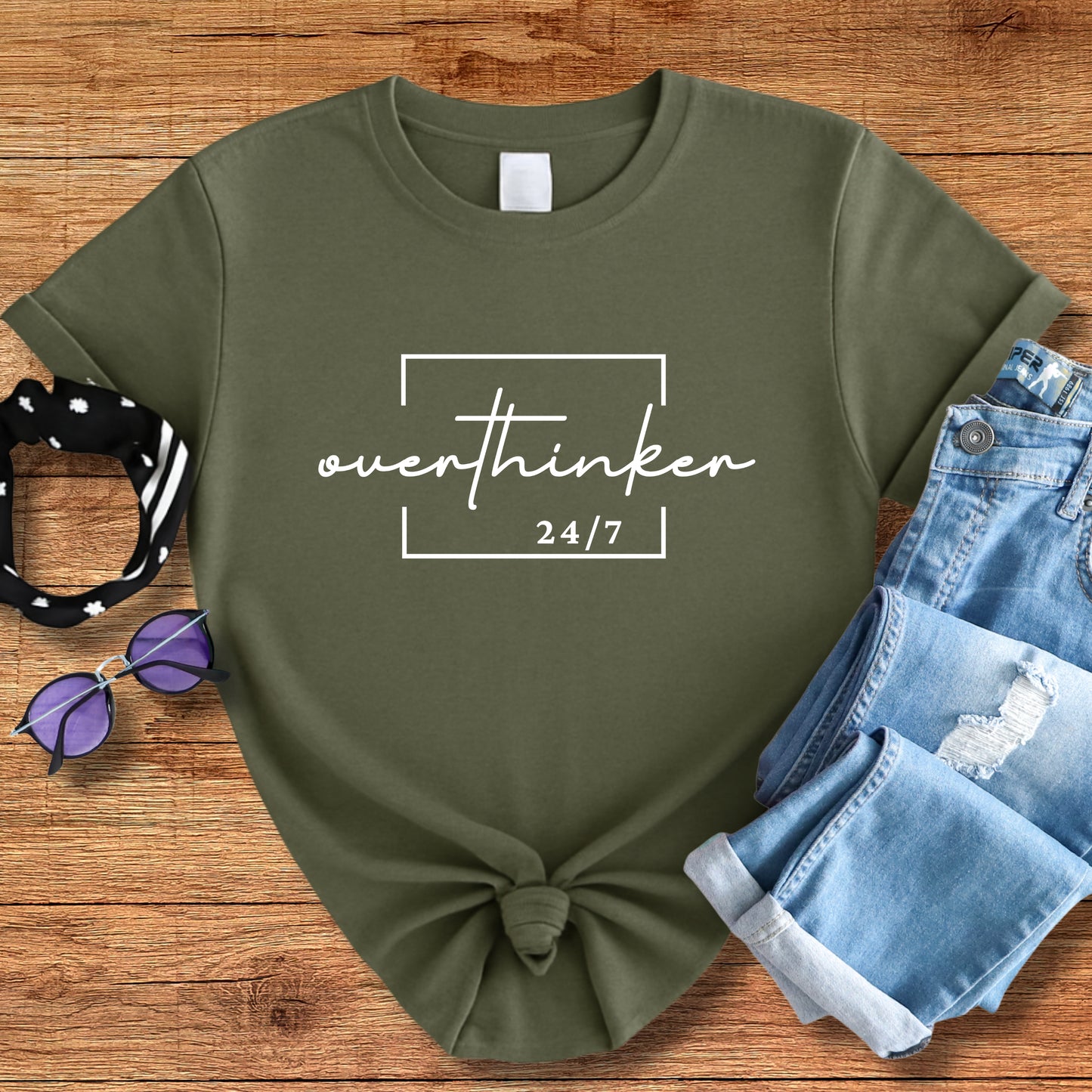 Overthinker 24/7 Tee