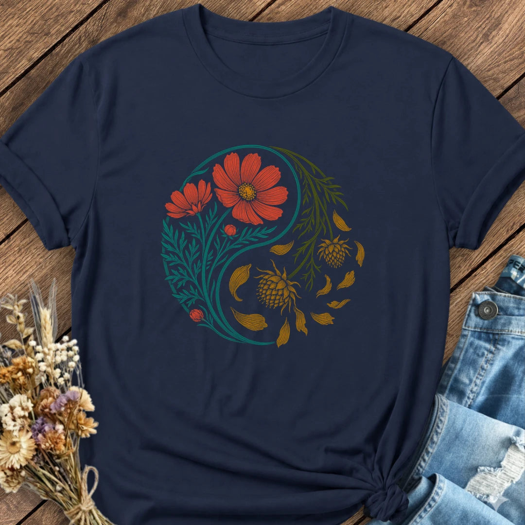 Floral Cycle Tee