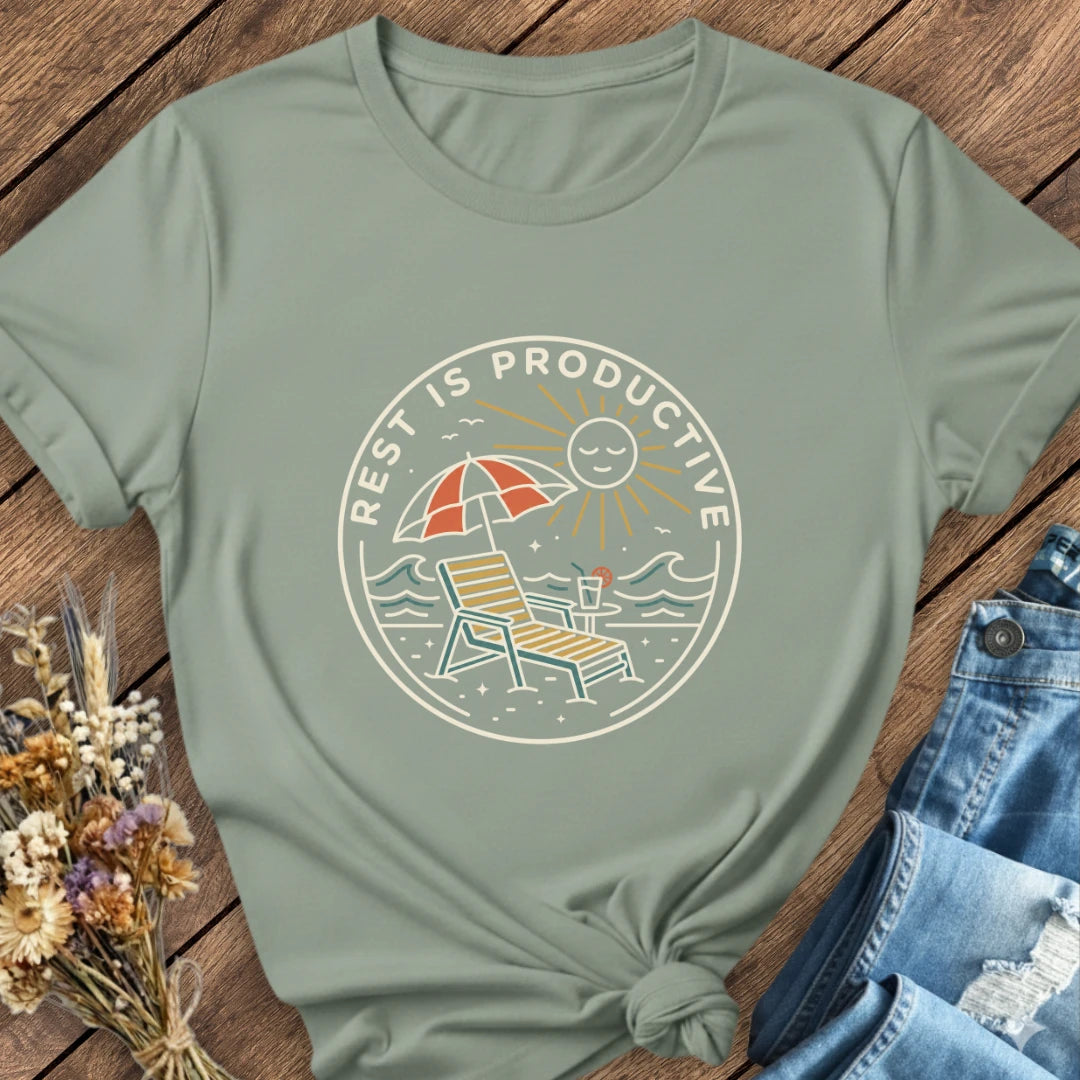 Rest Is Productive Tee