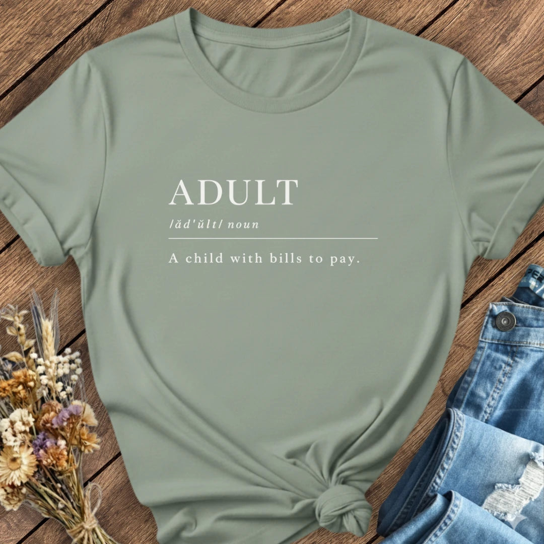 Adult Definition Tee