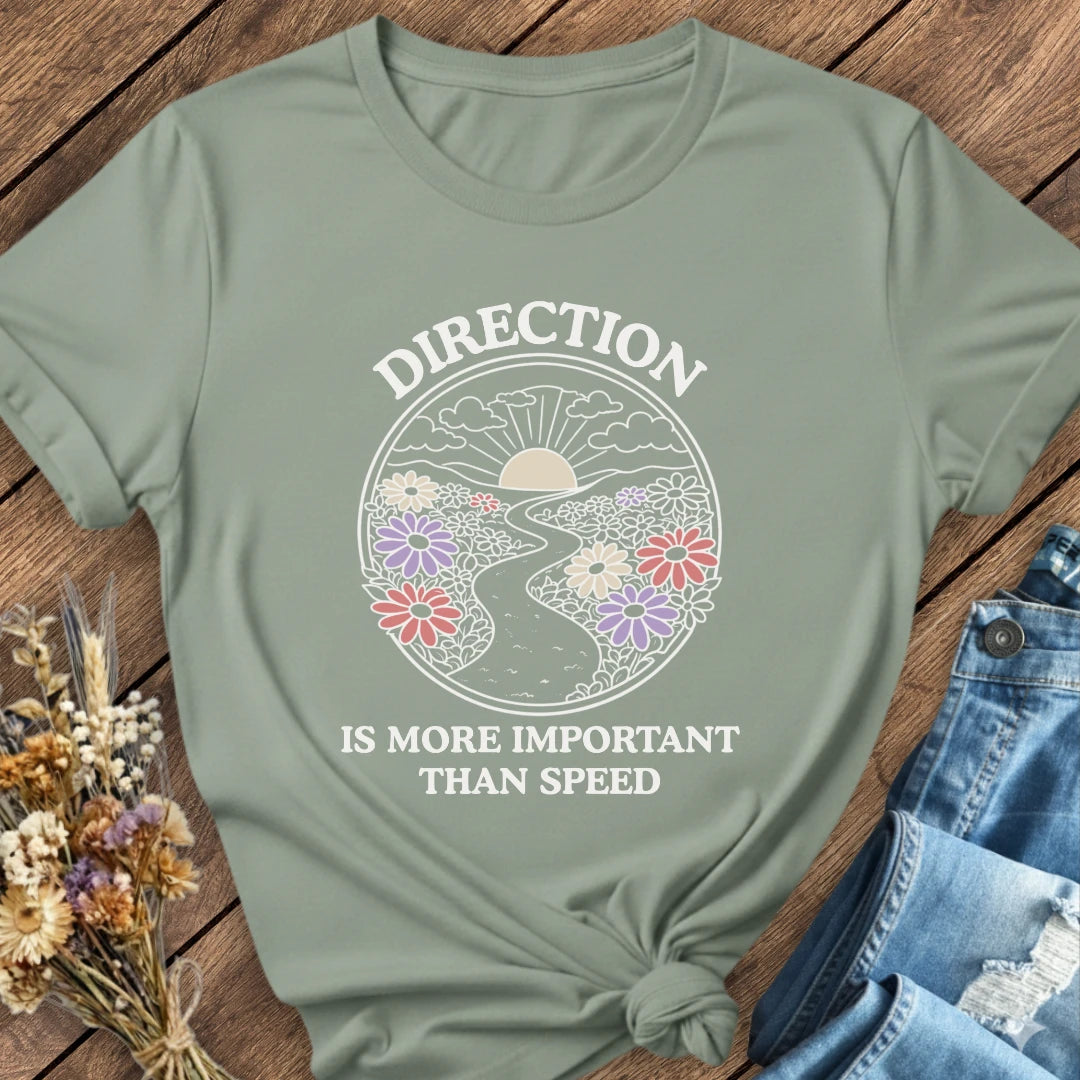 Direction Over Speed Tee