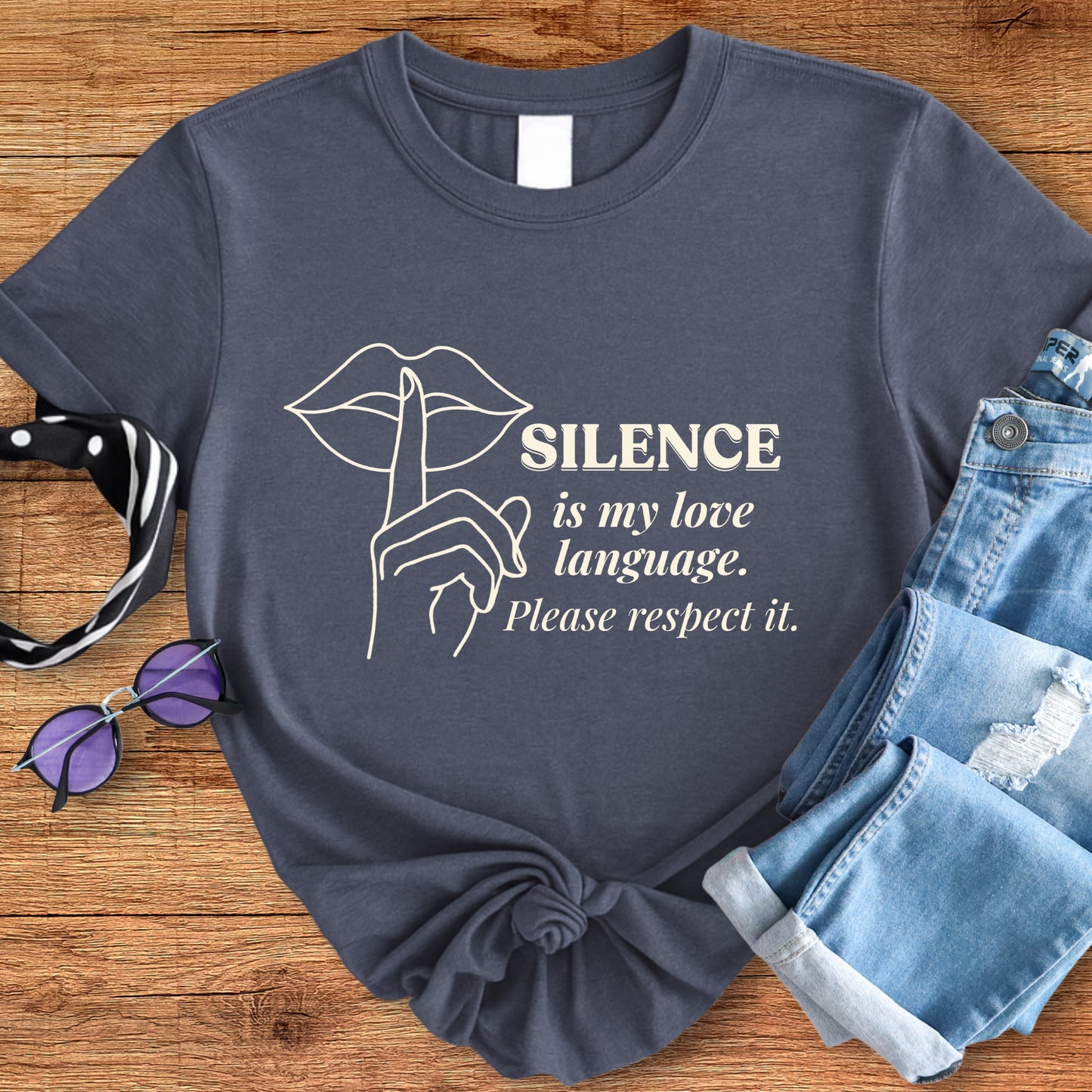 Silence Tee