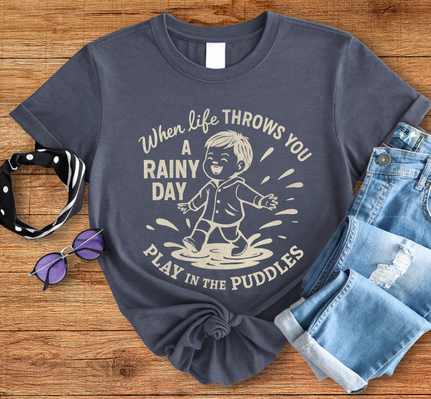 Play In The Puddles Tee