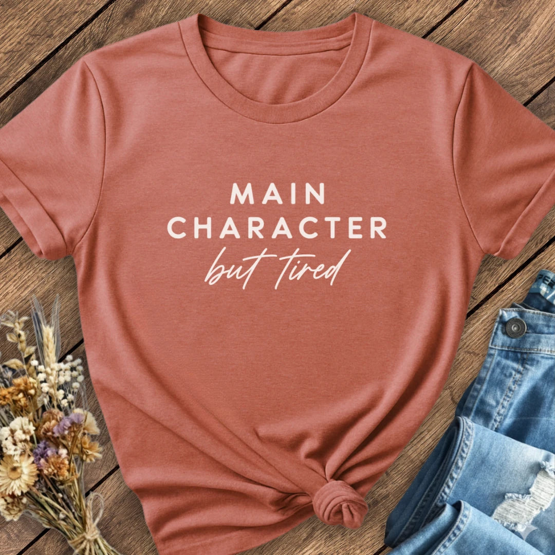 Tired Main Character Tee
