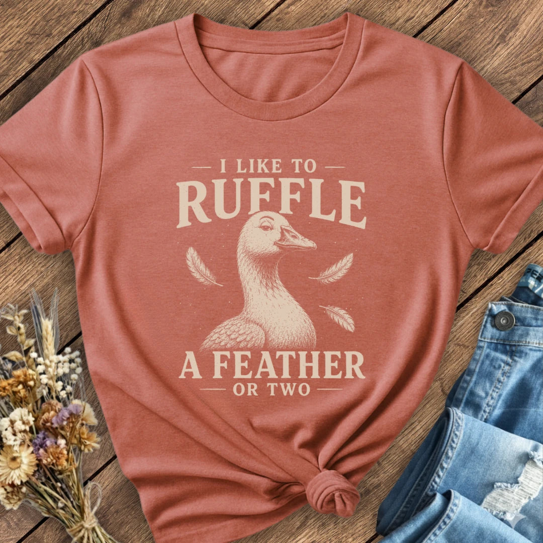 Feather Ruffler Tee