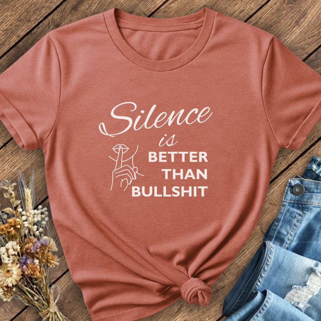Silence Over BS Tee