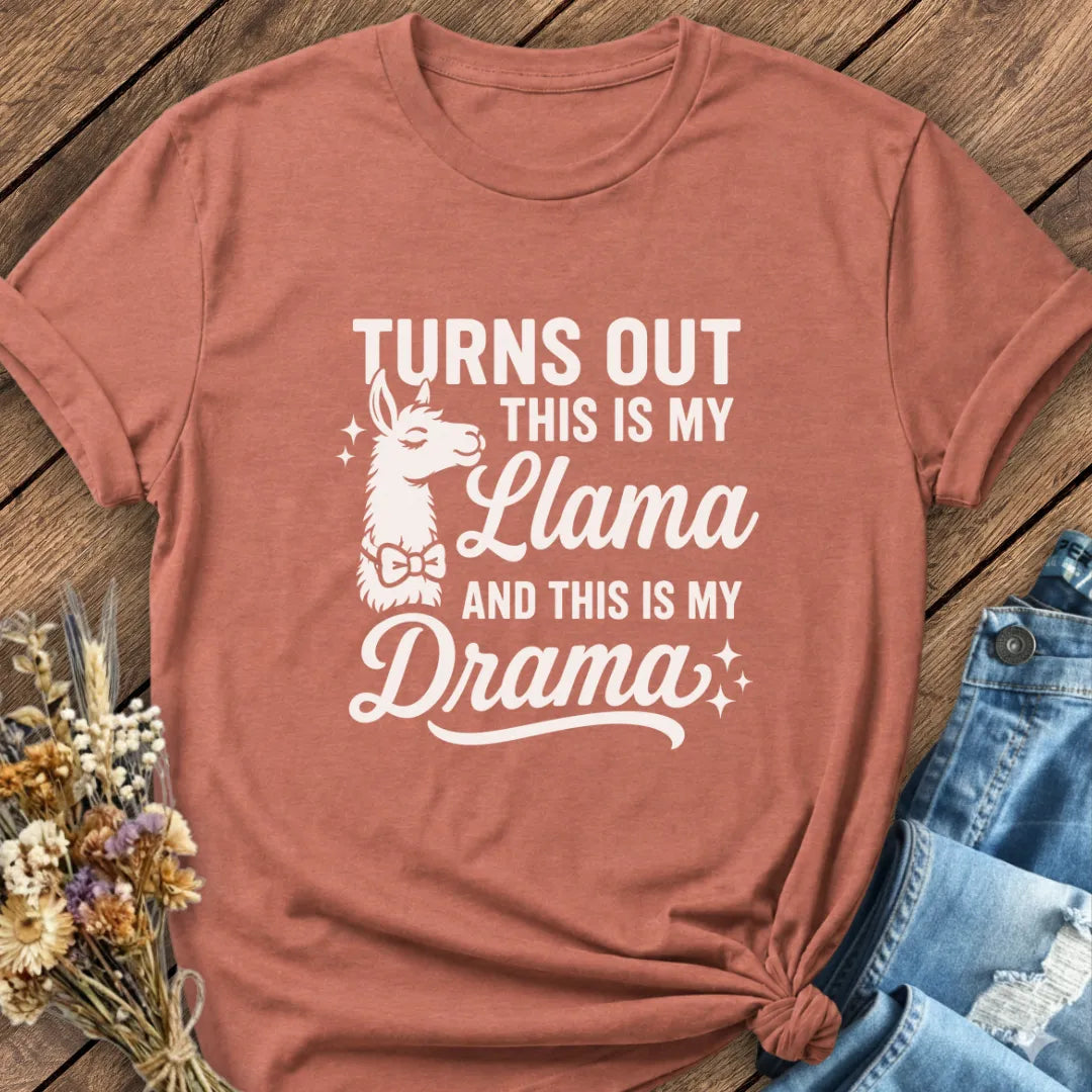 Llama Drama Tee