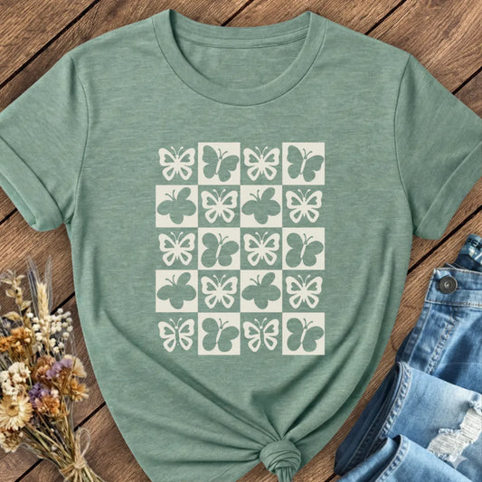 Butterfly Grid Tee