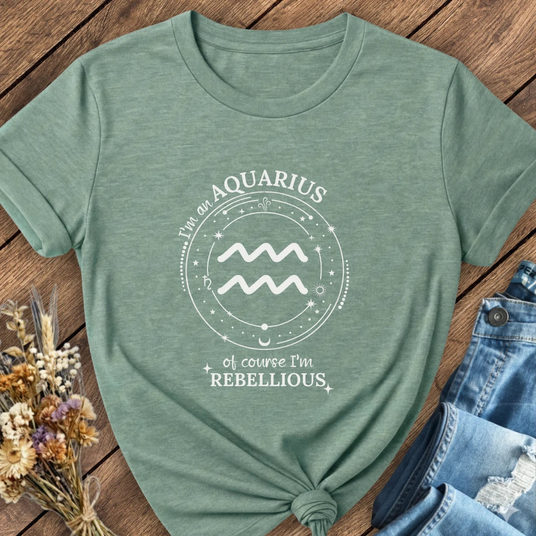 Rebellious Aquarius Tee