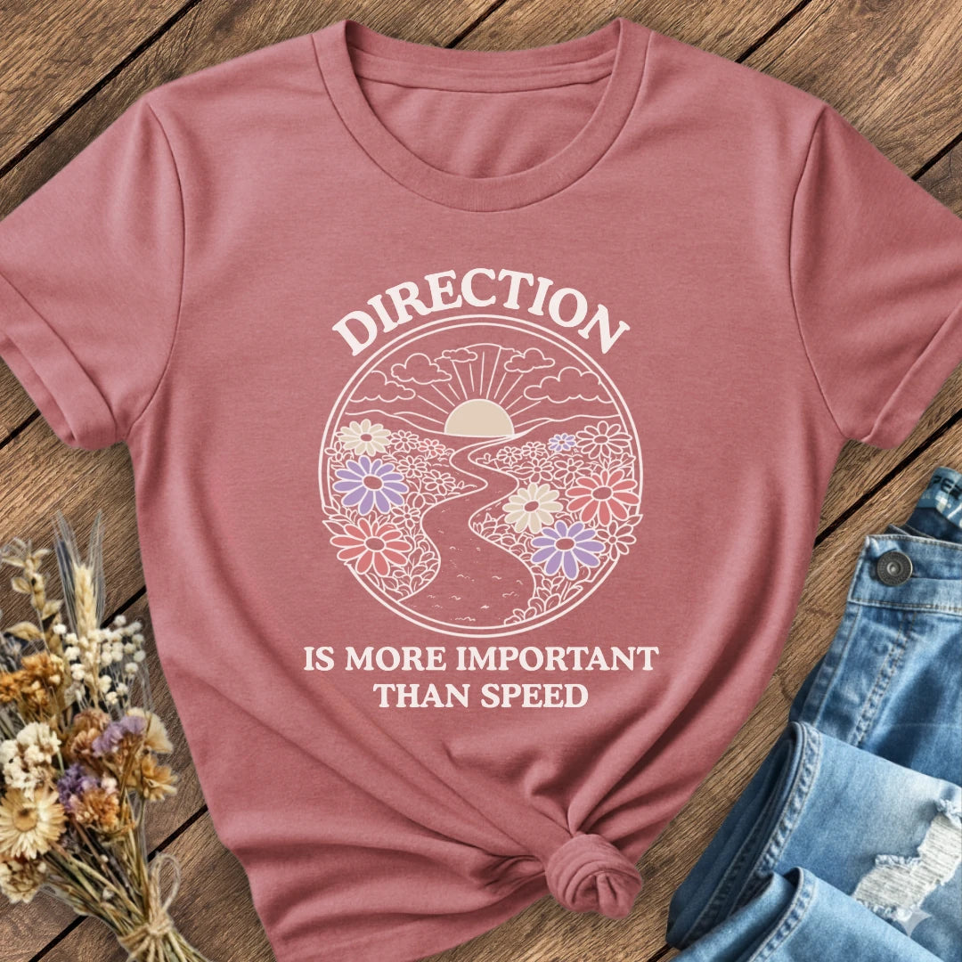Direction Over Speed Tee