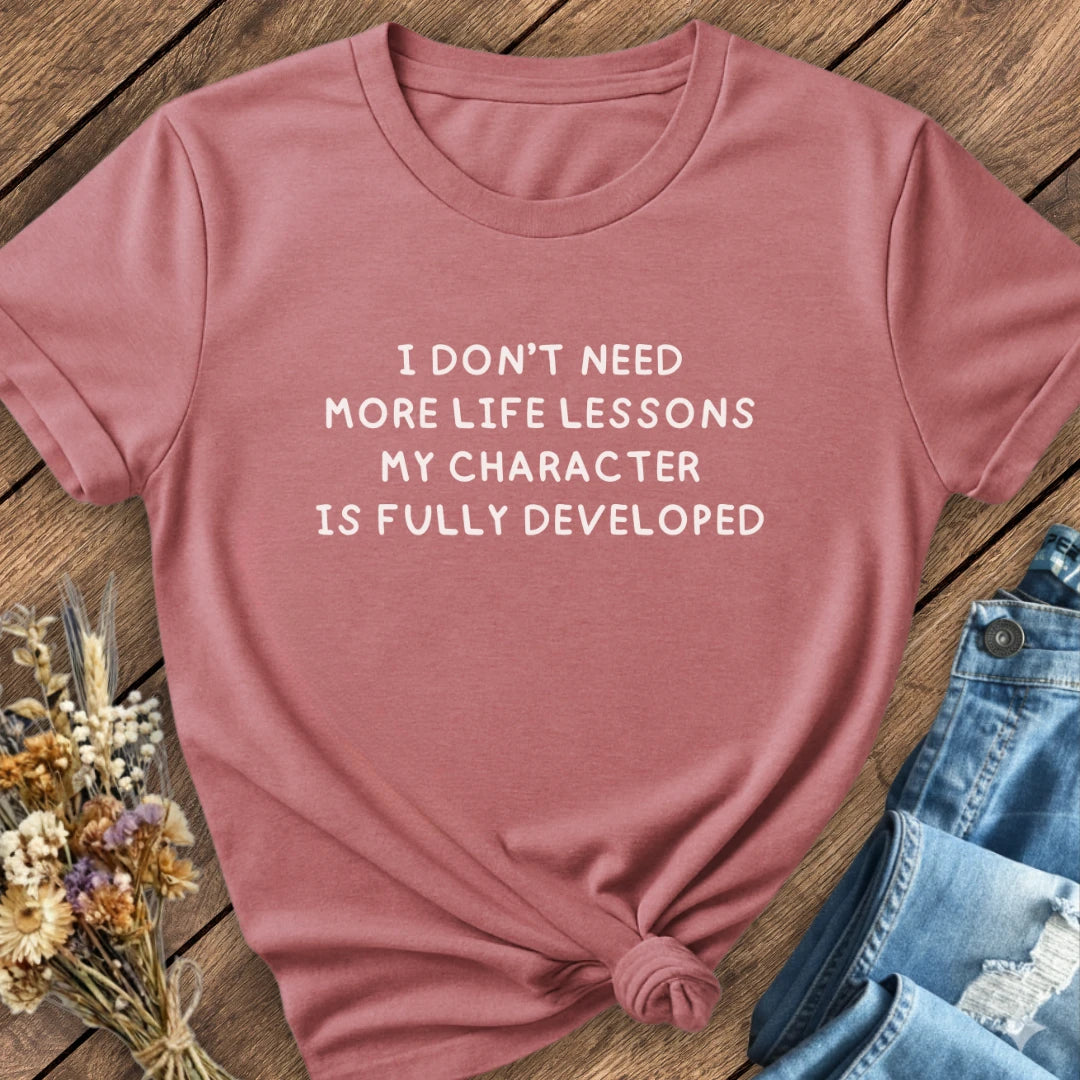 Enough Lessons Tee