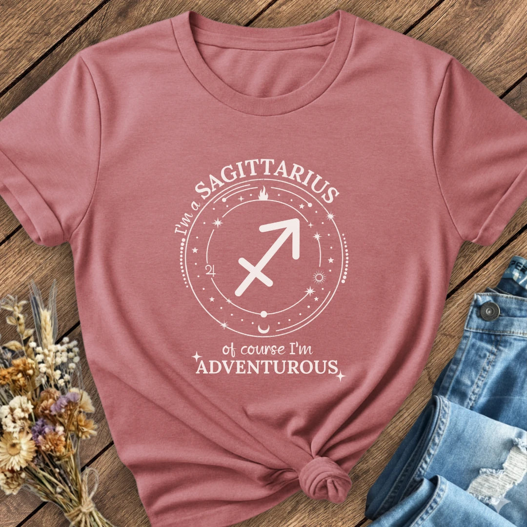 Adventurous Sagittarius Tee