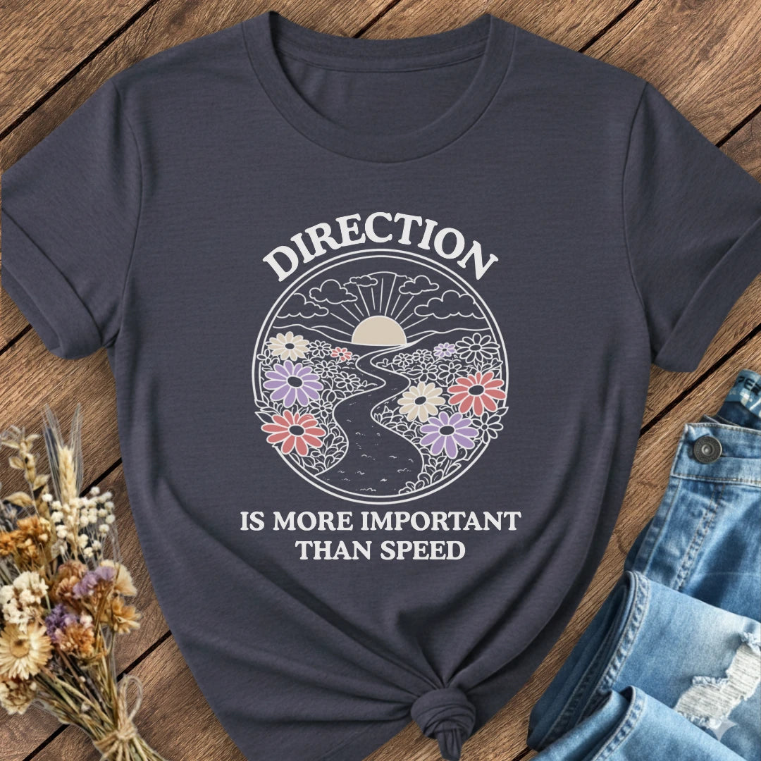 Direction Over Speed Tee