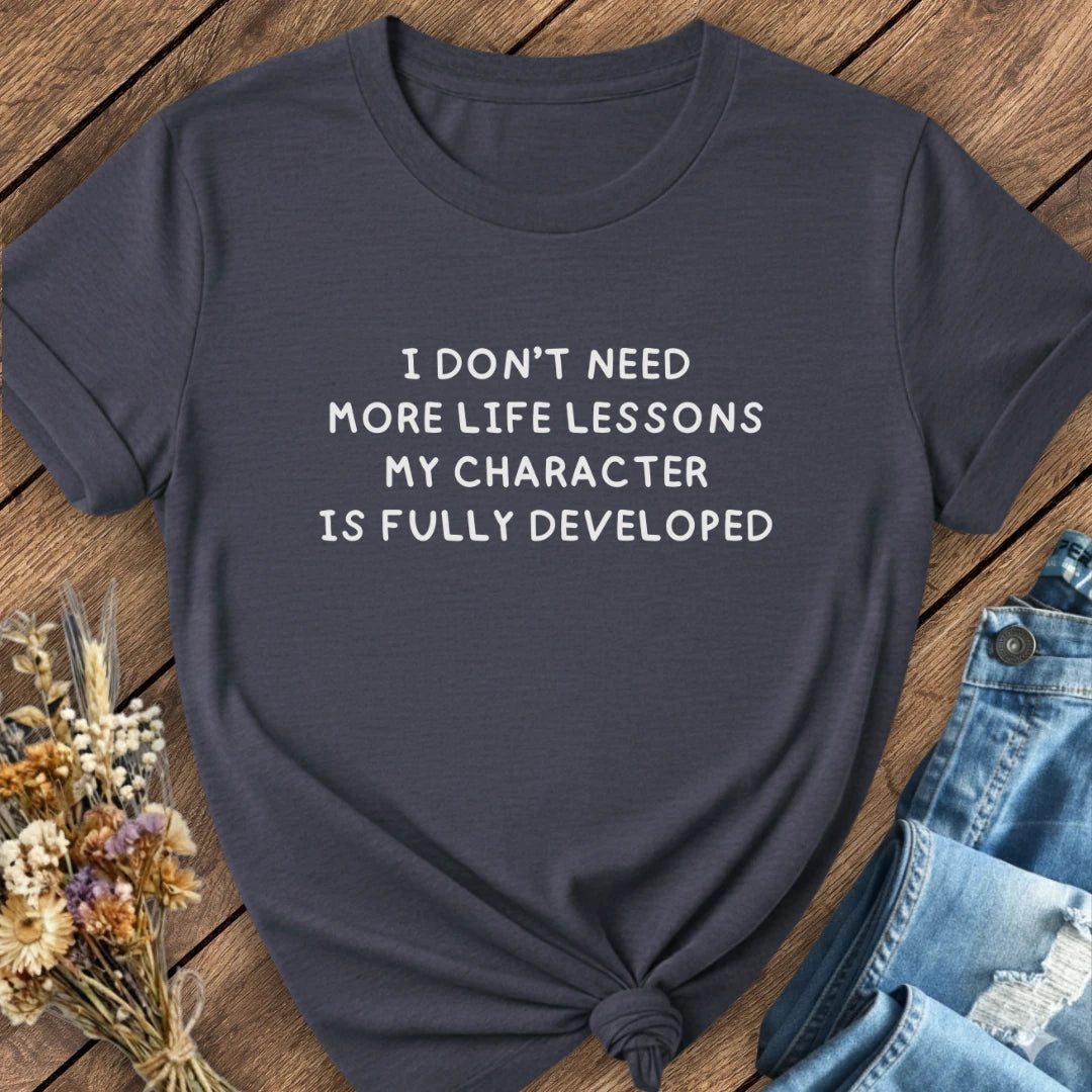 Enough Lessons Tee