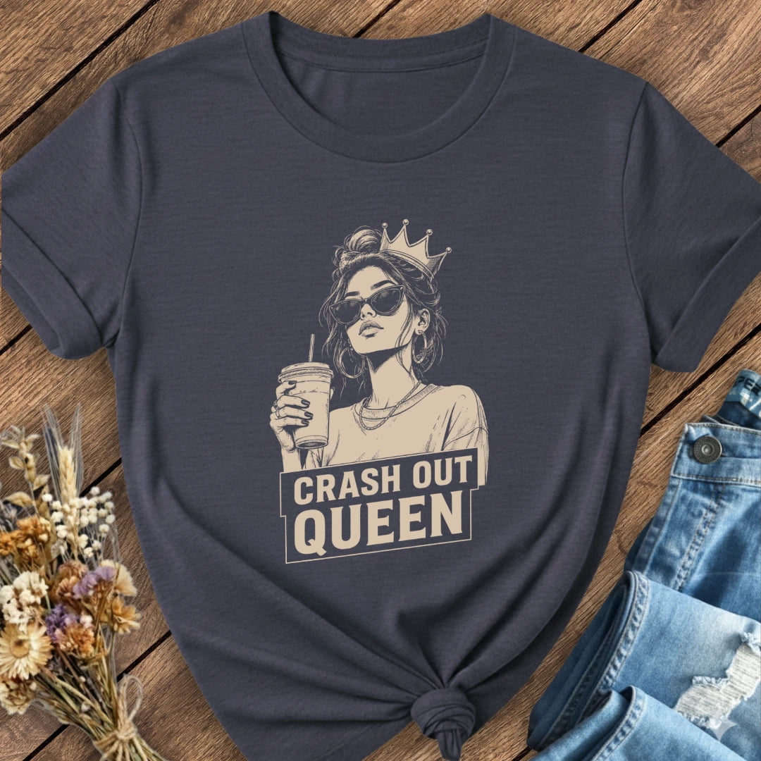 Crash Out Queen Tee