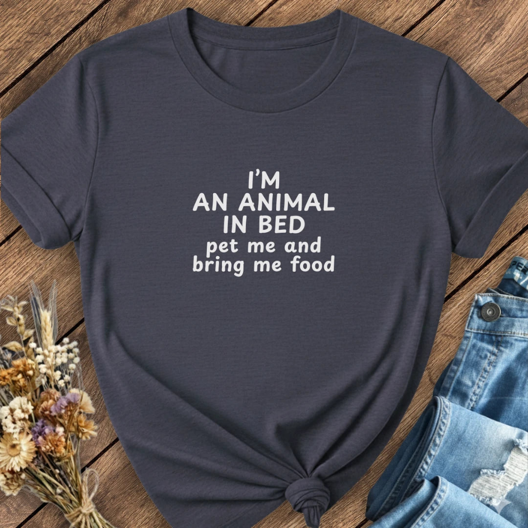 Animal In Bed Tee