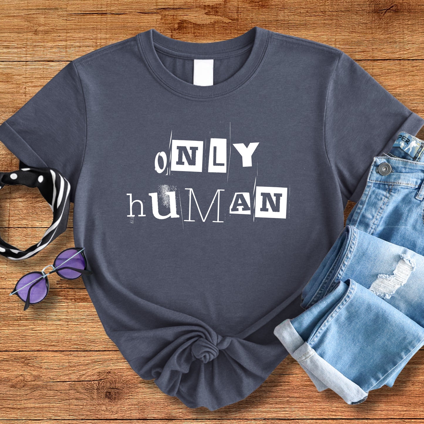 Only Human Tee