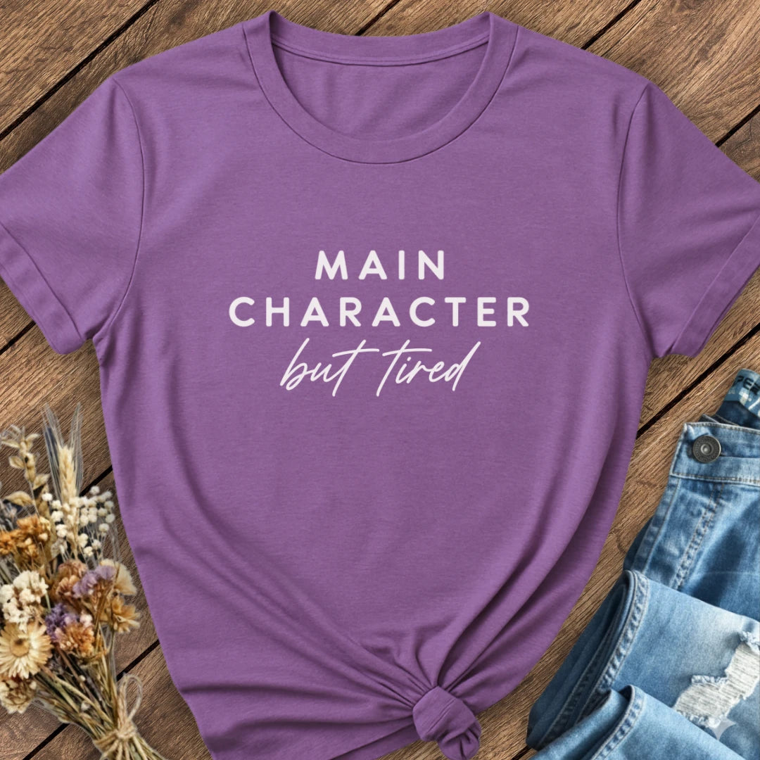 Tired Main Character Tee