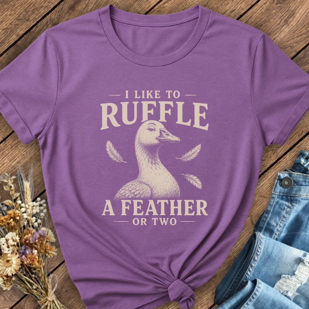 Feather Ruffler Tee