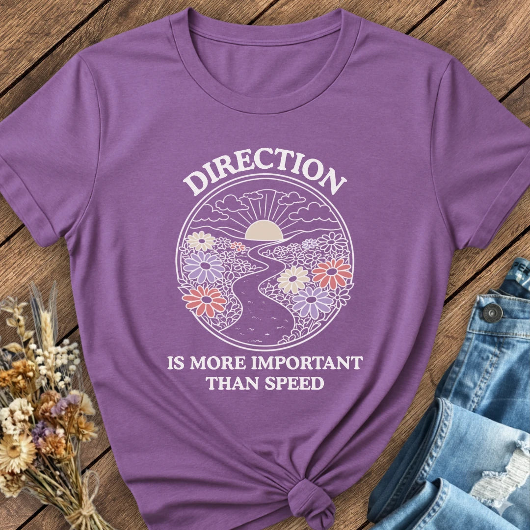 Direction Over Speed Tee