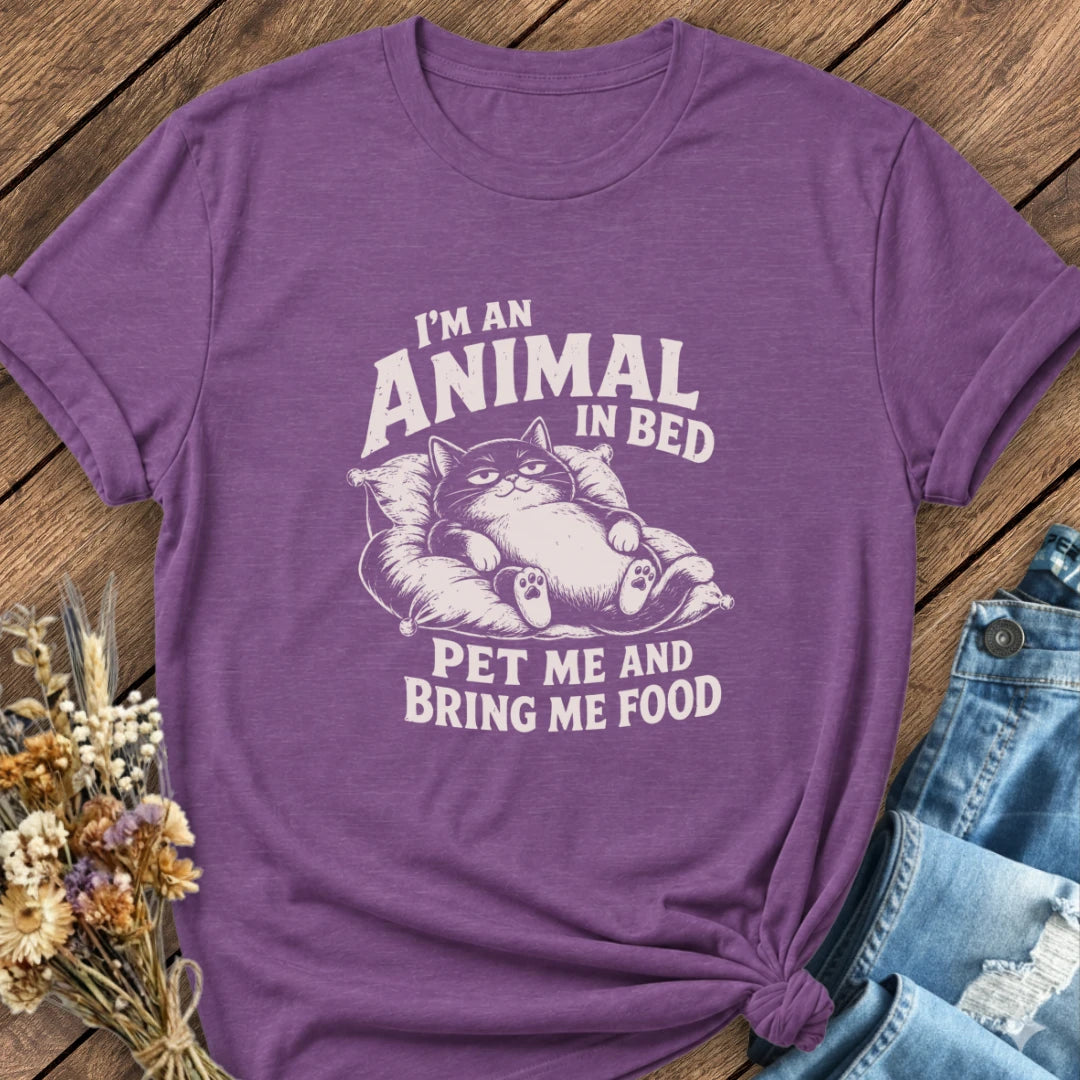 Animal In Bed Tee
