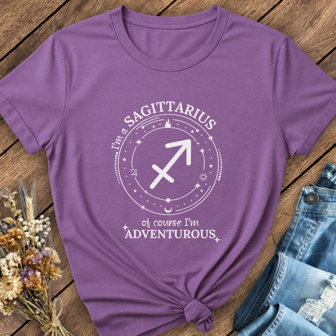 Adventurous Sagittarius Tee