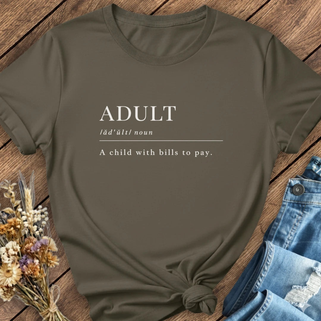 Adult Definition Tee