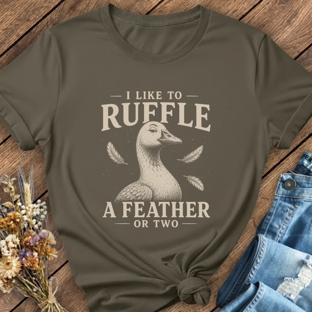Feather Ruffler Tee