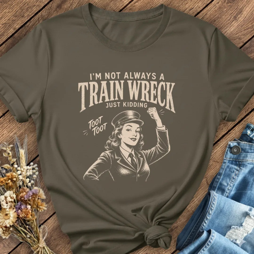 Train Wreck Tee