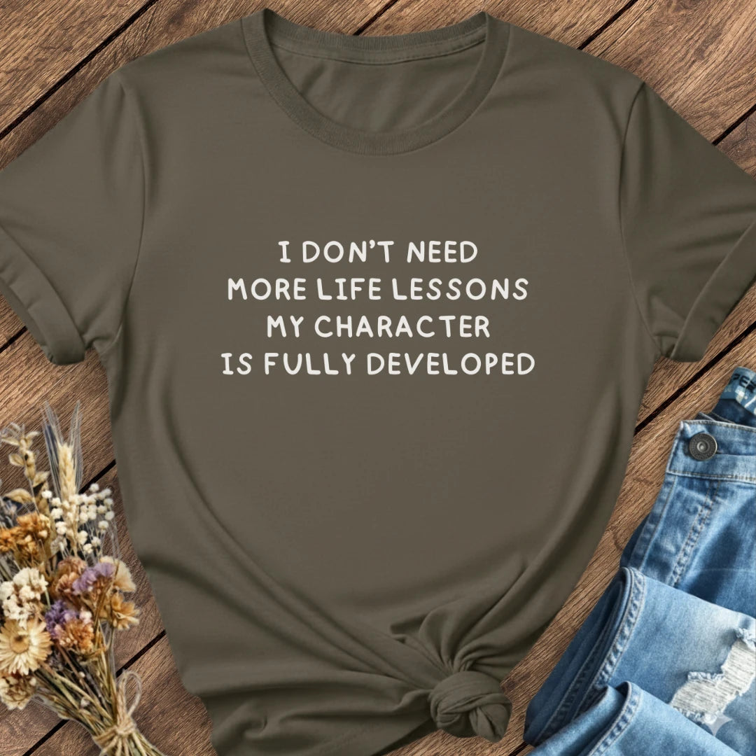Enough Lessons Tee
