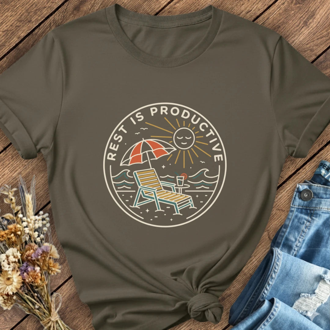 Rest Is Productive Tee