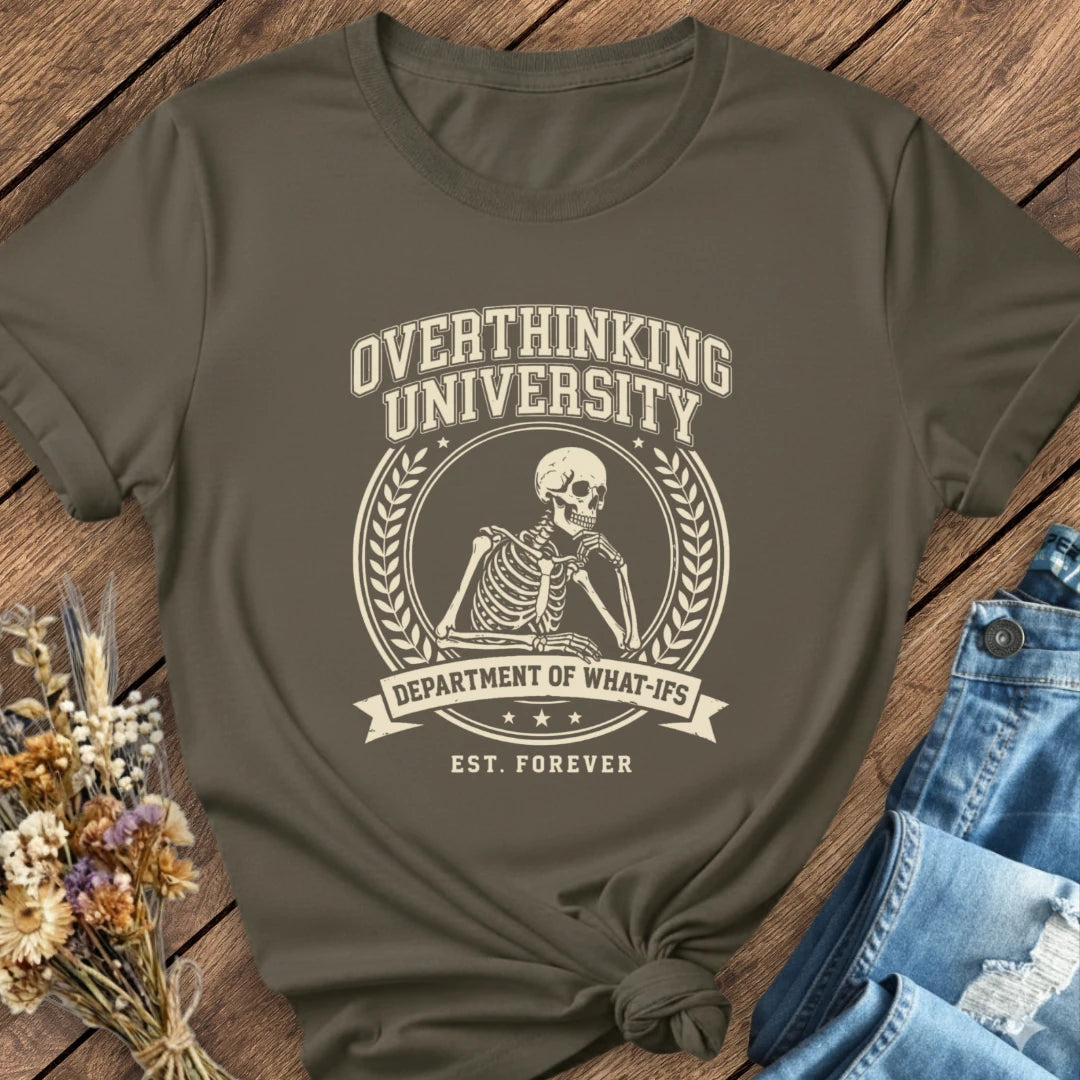 Overthinking University Tee