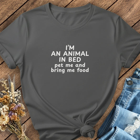 Animal In Bed Tee