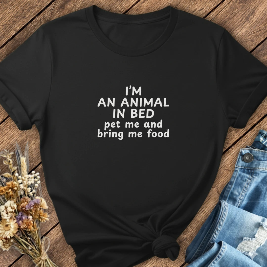Animal In Bed Tee
