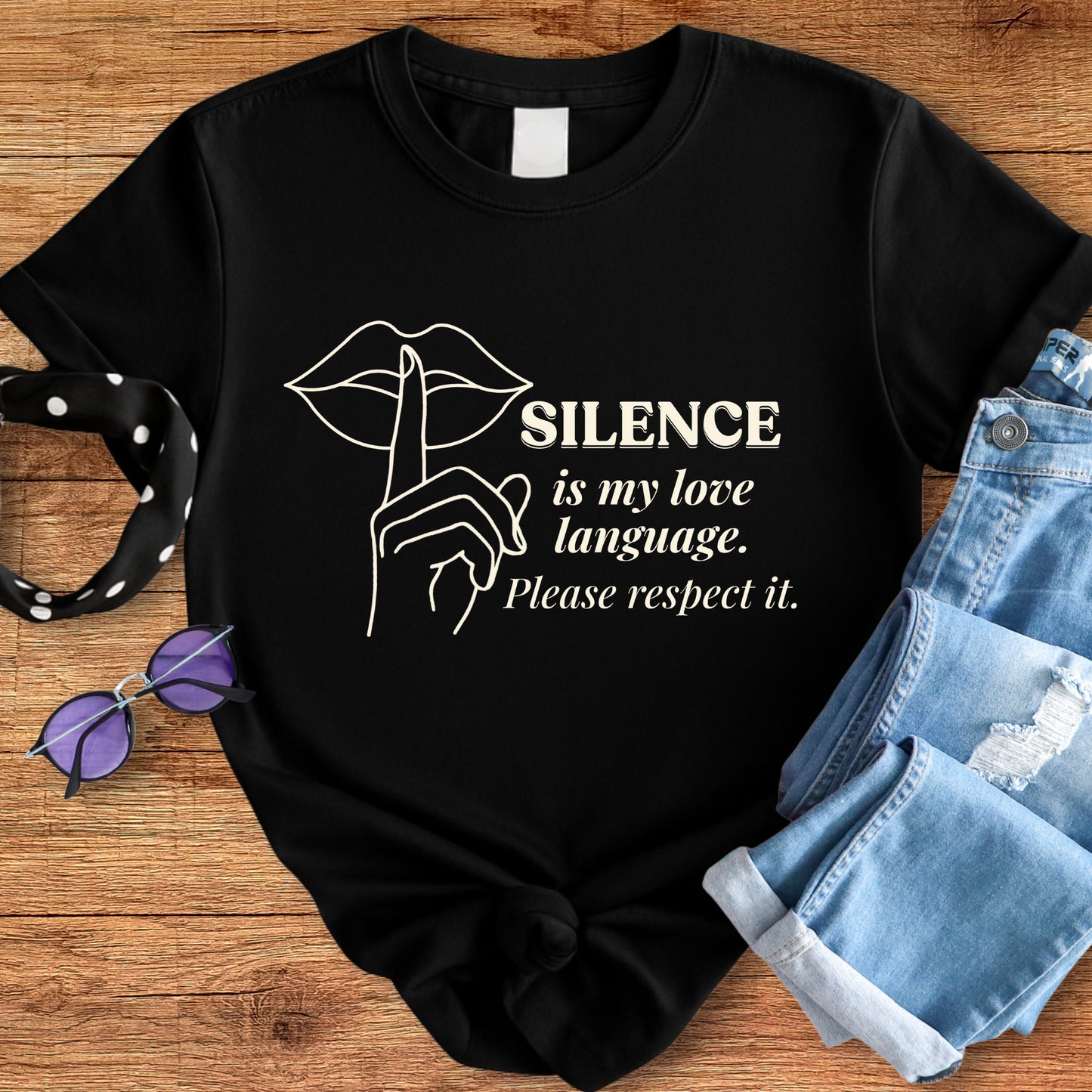 Silence Tee