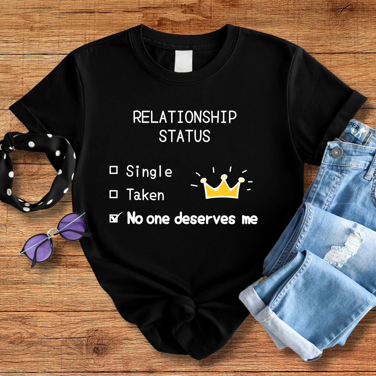 No One Deserves Me Tee