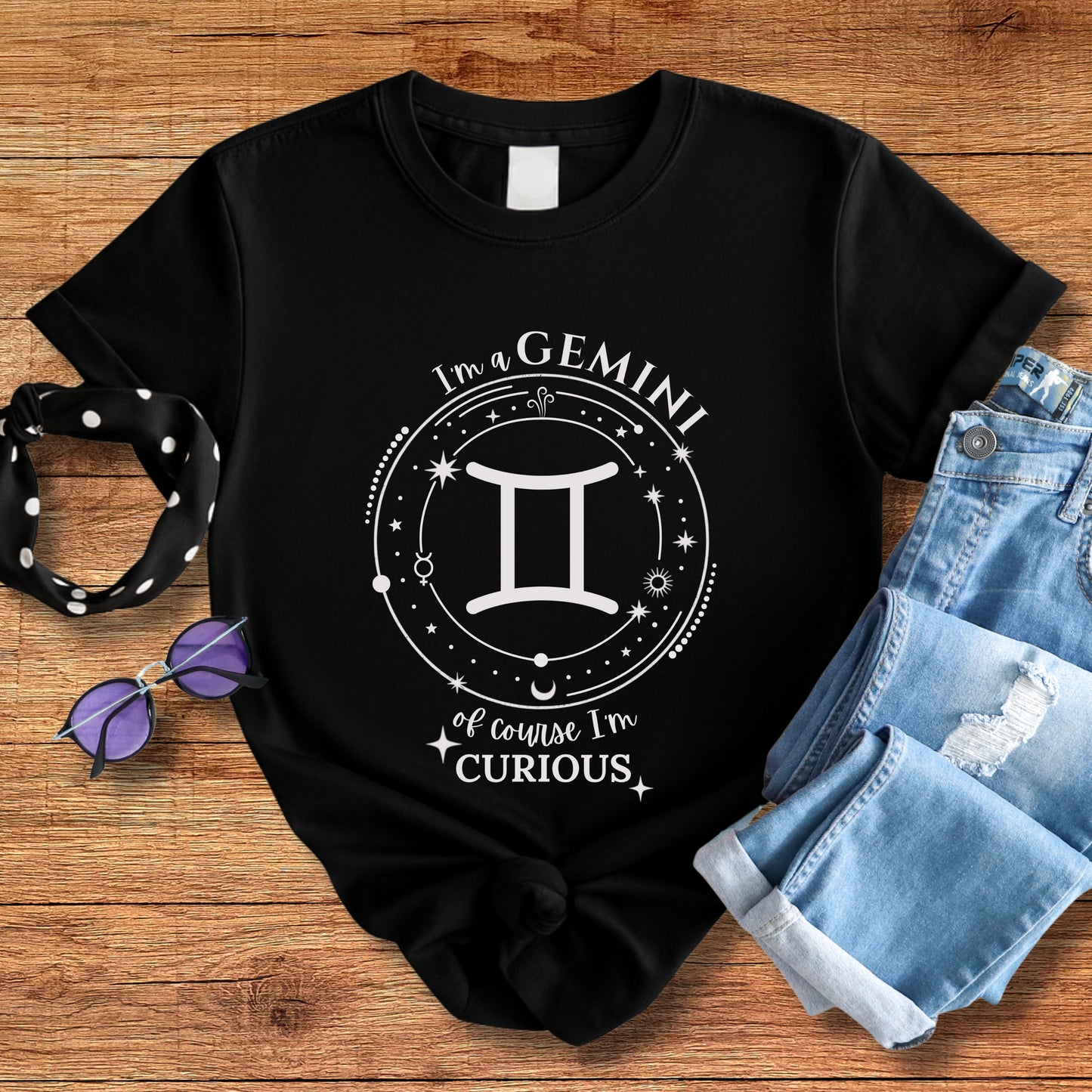 Curious Gemini Tee
