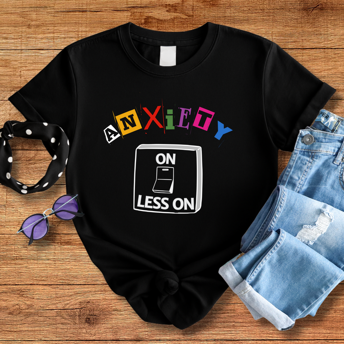Anxiety On/Less On Tee