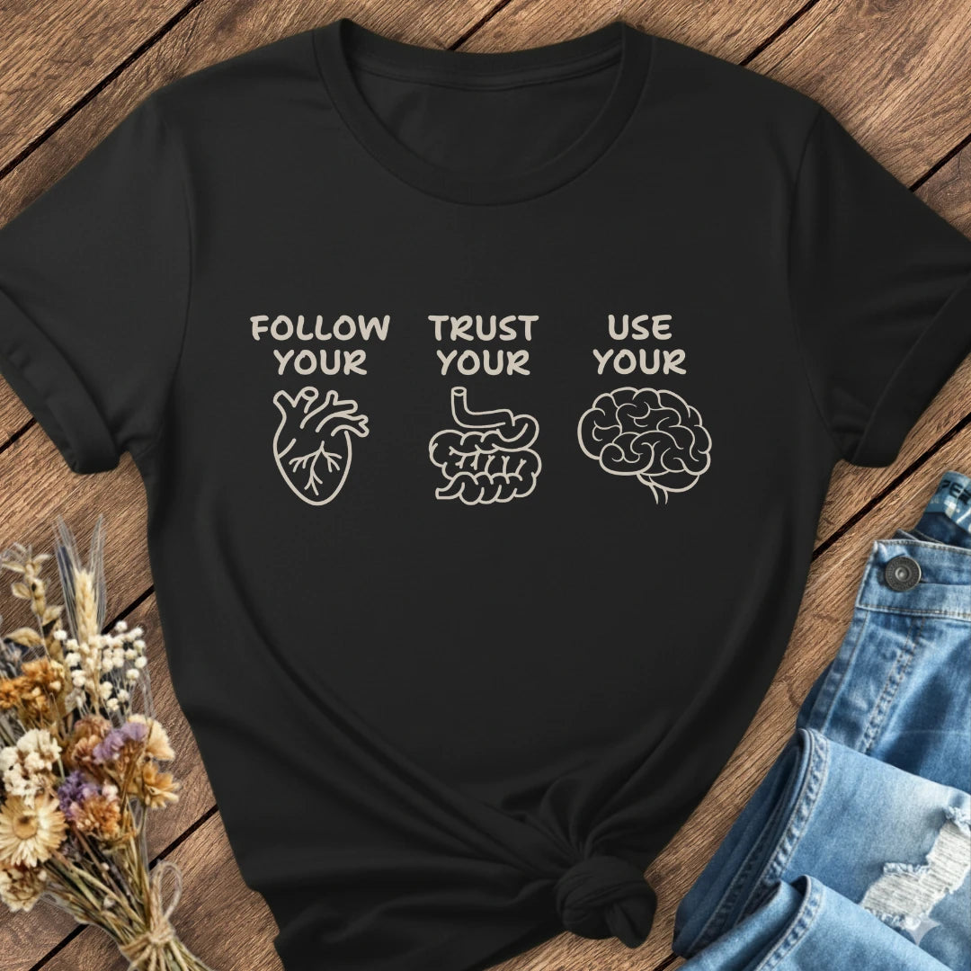 Heart Gut Brain Tee