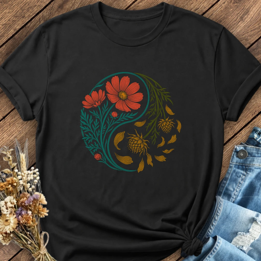 Floral Cycle Tee