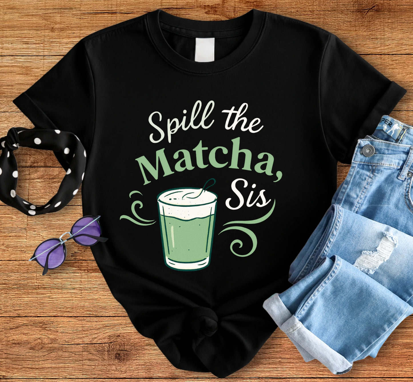 Spill The Matcha Tee