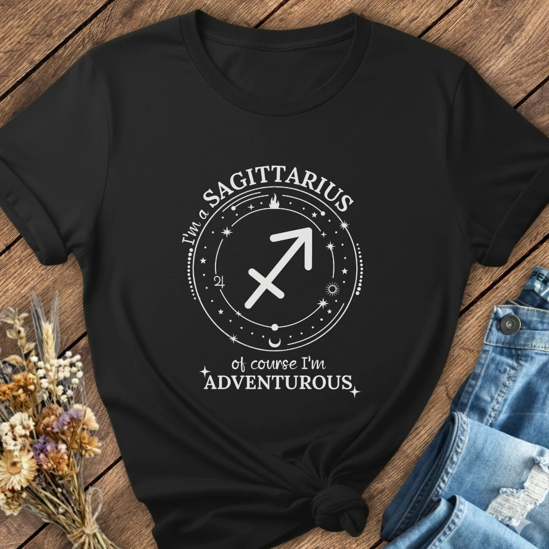 Adventurous Sagittarius Tee