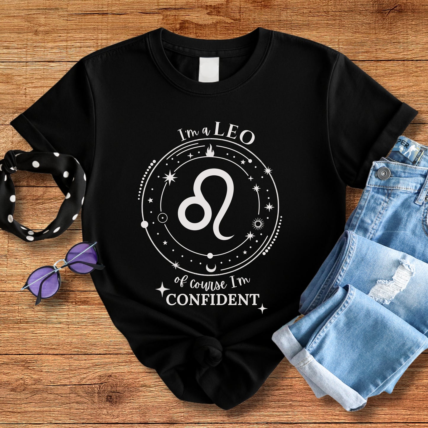 Confident Leo Tee