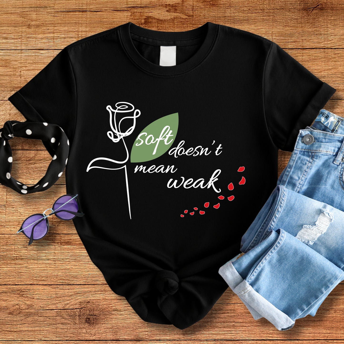 Soft, Not Weak Tee