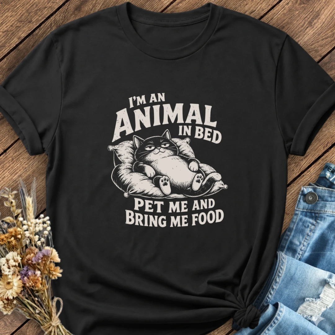 Animal In Bed Tee