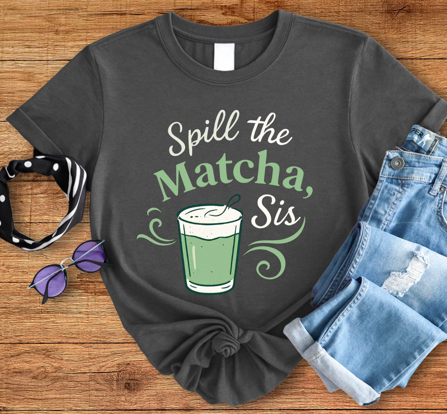 Spill The Matcha Tee